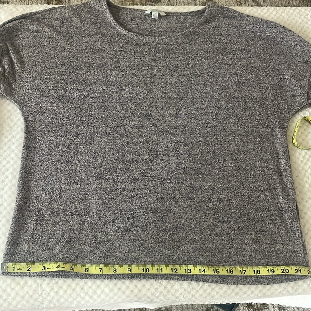 Lucky Brand Top Womens Long Poet Sleeve Shirt Loose Fit Fall Winter Large - Picture 7 of 9